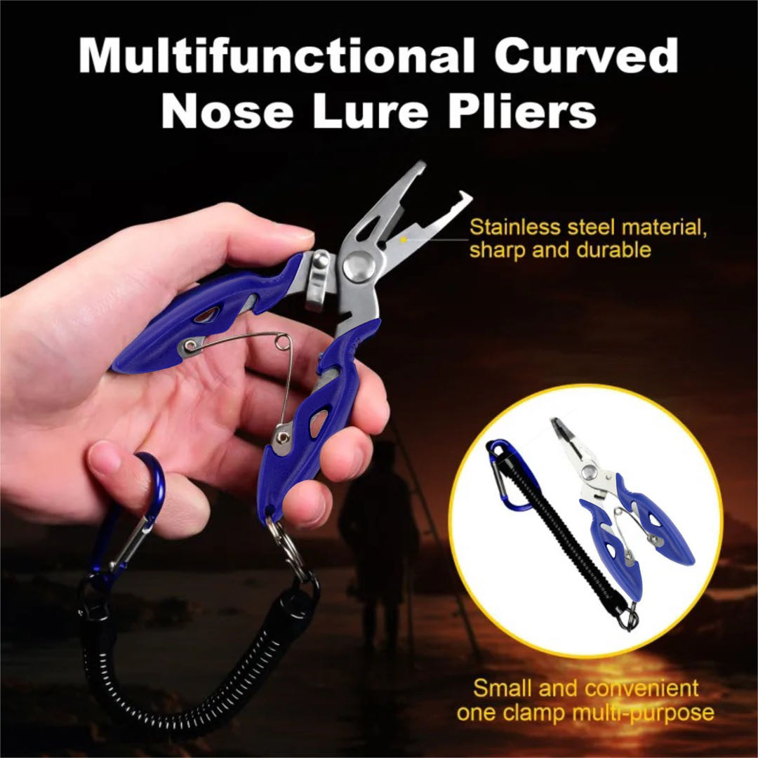 Fishing Line Cutter - Pinze secondarie stradali multifunzionali a bocca