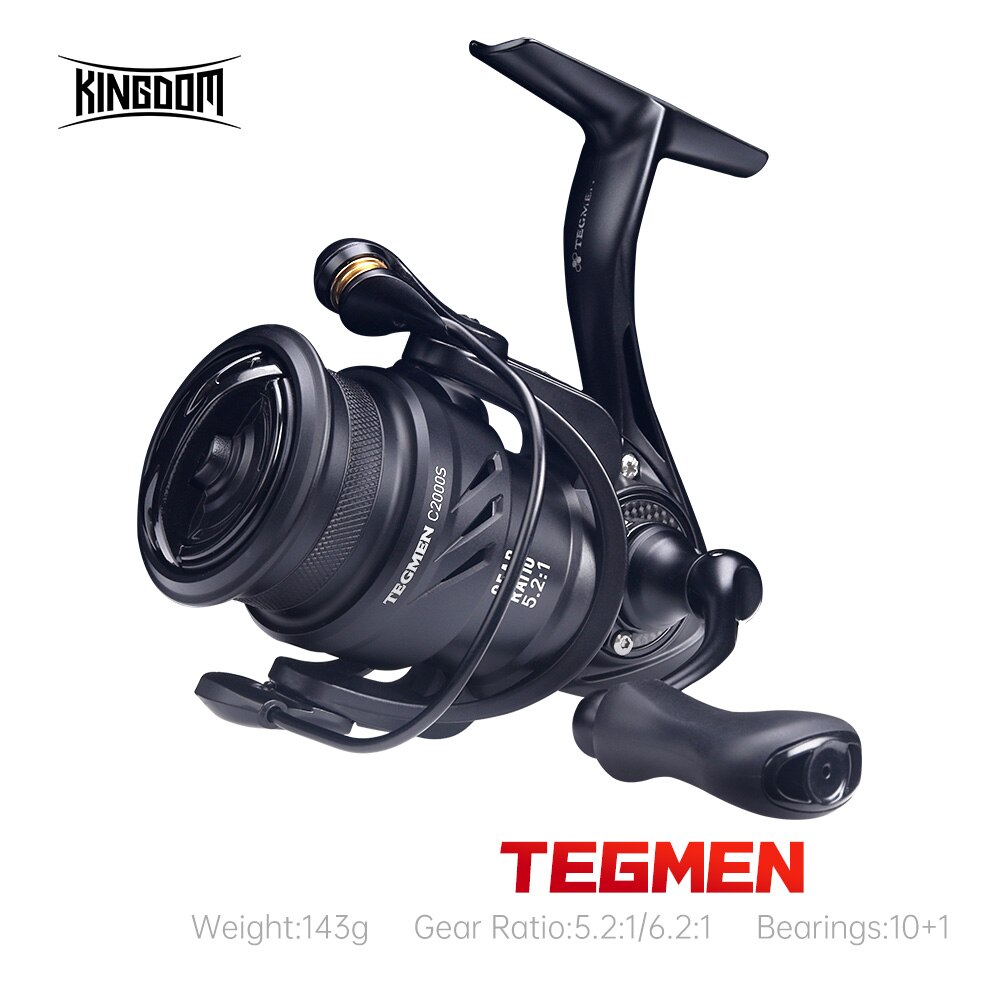 Daiwa Reel Bg - Kingdom Tegmen 5.2:1 6.2:1 143g mulinelli
