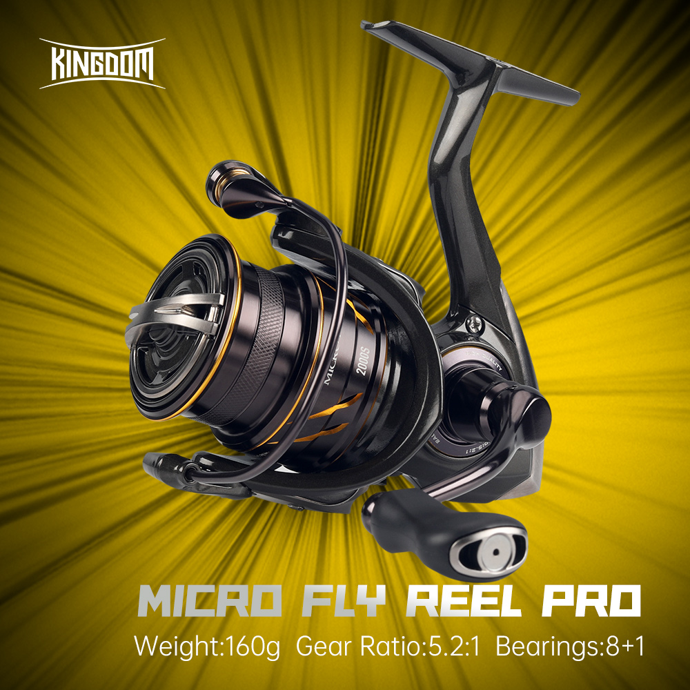 Kastking Reel Zephyr - Mulinello da Pesca Spinning Kingdom Micro