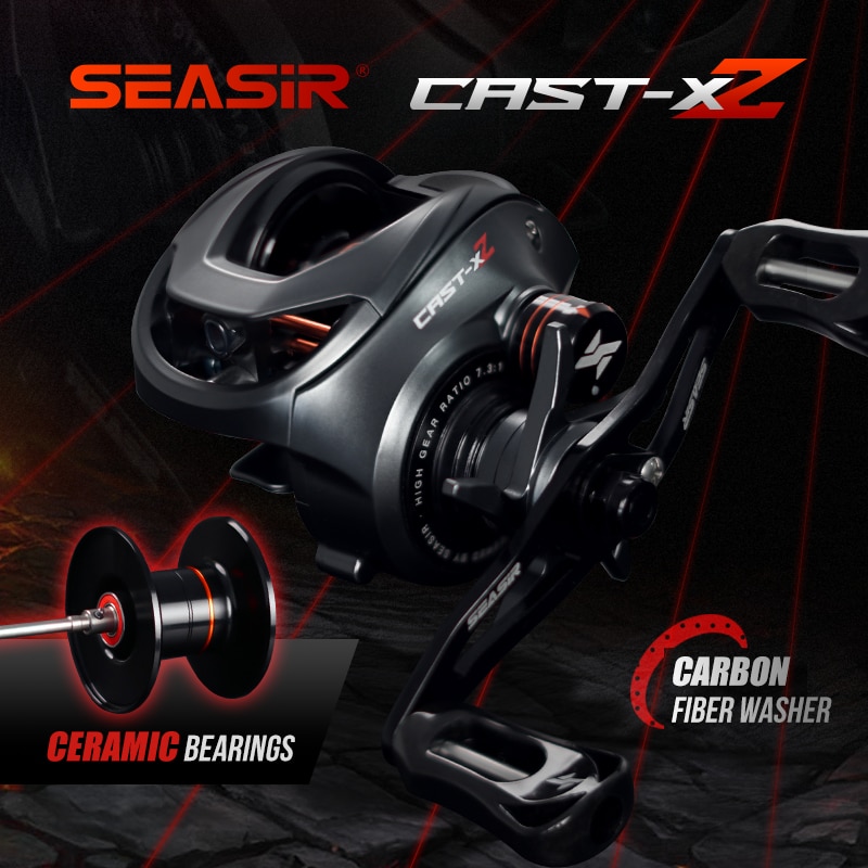 Kastking Reel Zephyr - SEASIR Cast X2 Mulinello da baitcasting