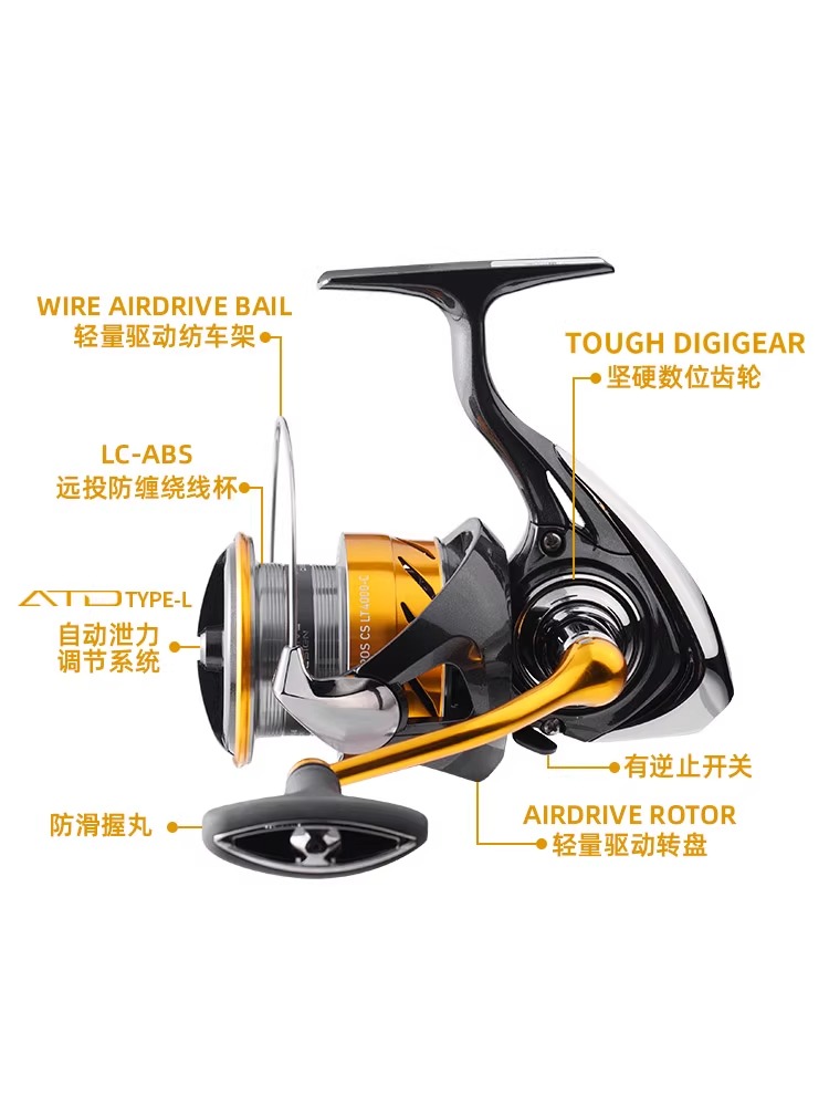 24 DAIWA REVROS CS LT Mulinell - Kastking Reel Zephyr recensione e prezzo