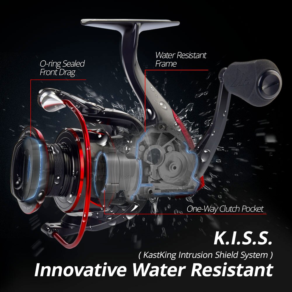 KastKing Sharky III Cuscinetti - Kastking Reel Zephyr recensione e prezzo