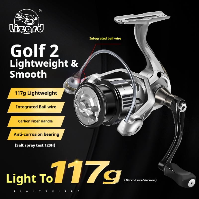 Mulinello da Pesca Lizard Golf - Kastking Reel Zephyr recensione e prezzo