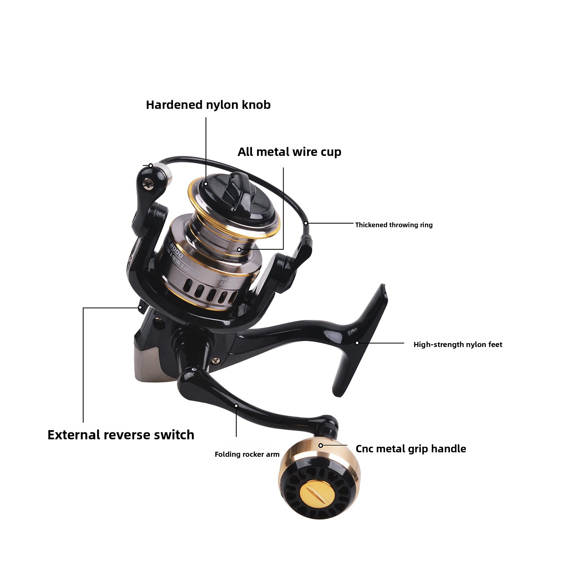 Mulinello da pesca spinning in - Ice Fishing Line recensione e prezzo