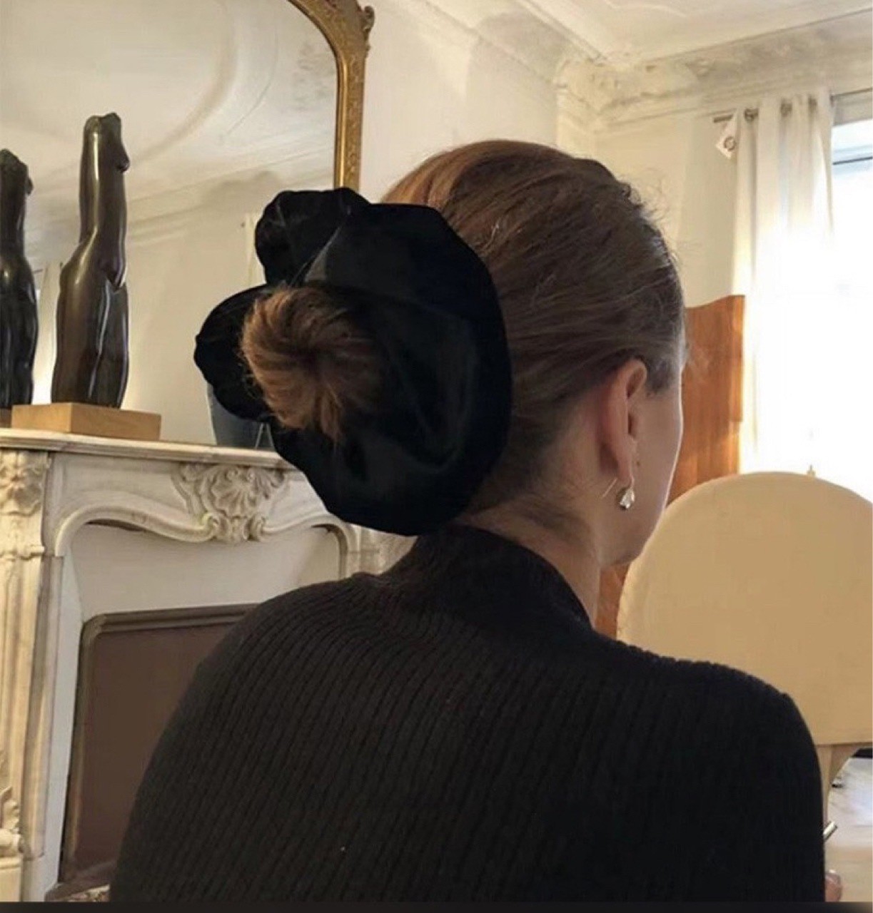 Scrunchies in velluto nero ove - Freshwater Line recensione e prezzo