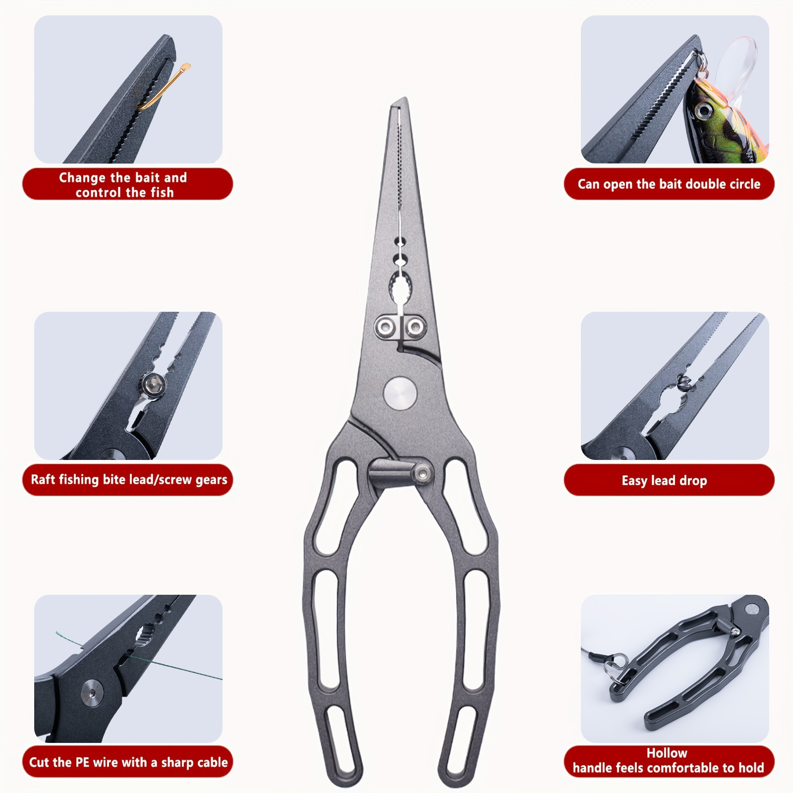 Kit Combinato Pinze da Pesca e - Fishing Line Cutter recensione e prezzo