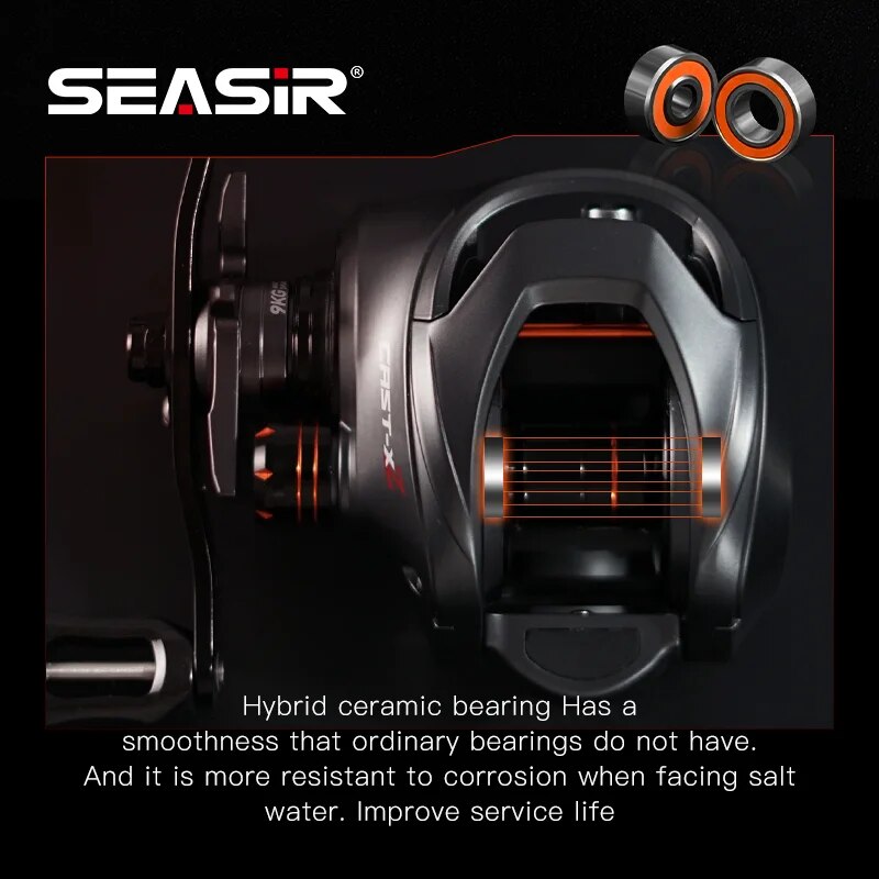 SEASIR Cast X2 Mulinello da ba - Kastking Reel Zephyr recensione e prezzo